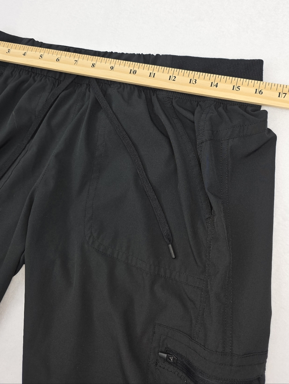 C9 by Champion Women's Black Drawstring Cargo Jogger Pants Size Large AR-3411 - Picture 5 of 8